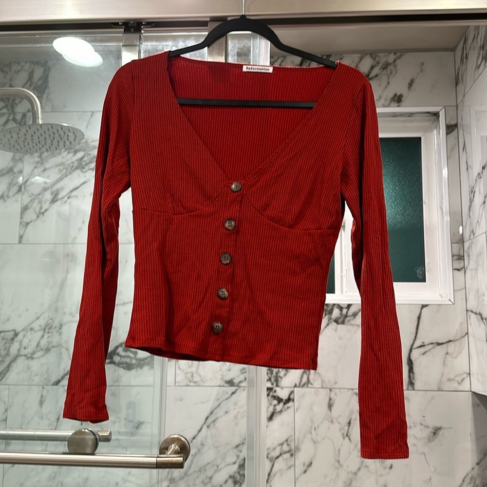 Reformation long sleeve